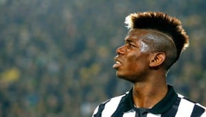 DORTMUND, GERMANY - MARCH 18:  Paul Pogba of Juventus looks on during the UEFA Champions League Round of 16 second leg match between Borussia Dortmund and Juventus at Signal Iduna Park on March 18, 2015 in Dortmund, Germany.  (Photo by Boris Streubel/Getty Images)