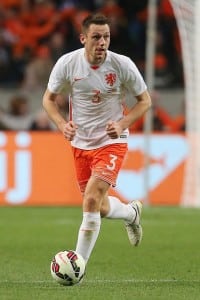 Stefan de Vrij of Holland during the International friendly match between Netherlands and Spain on March 31, 2015 at the Amsterdam Arena in Amsterdam, The Netherlands.(Photo by VI Images via Getty Images)
