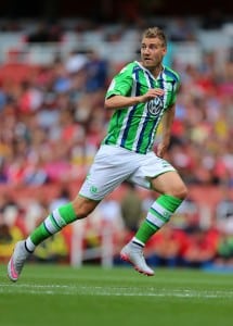 Nicklas Bendtner (Photo by Catherine Ivill - AMA/Getty Images)