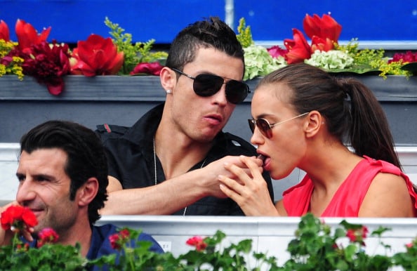 Cristiano Ronaldo og Irina Shayk (Photo by Jasper Juinen/Getty Images)