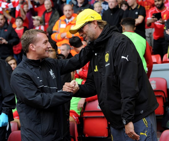 Fra en tid hvor kampen ikke var om trænerposten i Liverpool (Photo by John Powell/Liverpool FC via Getty Images)