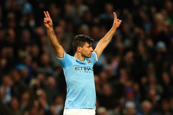Sergio Aguero (Photo by Alex Livesey/Getty Images)