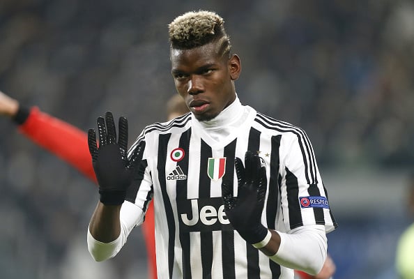Paul Pogba i onsdagens kamp mod Manchester City. (Getty Images)