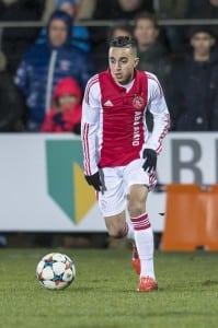 Abdelhak Nouri of Ajax during the 1/8 final Europa Youth League match between Ajax U19 and AS Roma U19 on February 24, 2015 at De Toekomst in Amsterdam, The Netherlands.(Photo by VI Images via Getty Images)