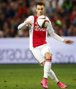 Vaclav Cerny of Ajax during the Dutch Eredivisie match between Ajax Amsterdam and Willem II Tilburg at the Amsterdam Arena on August 15, 2015 in Amsterdam, The Netherlands(Photo by VI Images via Getty Images)