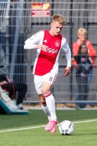 Daley Sinkgraven of Ajax during the Dutch Eredivisie match between Excelsior Rotterdam and Ajax Amsterdam at Woudenstein stadium on September 20, 2015 in Rotterdam, The Netherlands(Photo by VI Images via Getty Images)