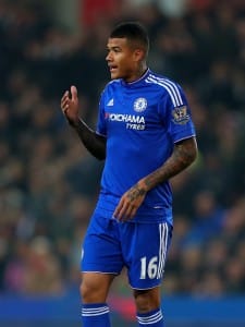 STOKE ON TRENT, ENGLAND - OCTOBER 27: Kenedy of Chelsea during the Capital One Cup Fourth Round match between Stoke City and Chelsea at Britannia Stadium on October 27, 2015 in Stoke on Trent, England. (Photo by Catherine Ivill - AMA/Getty Images)