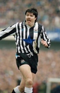 Sport, Football, pic: circa 1990, Division 1, Mick Quinn, Newcastle United 1989-1992 (Photo by Bob Thomas/Getty Images)