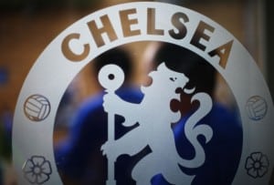 LONDON, ENGLAND - SEPTEMBER 13:  Chelsea logo prior to the Barclays Premier League match between Chelsea and Swansea City at Stamford Bridge on September 13, 2014 in London, England.  (Photo by Paul Gilham/Getty Images)
