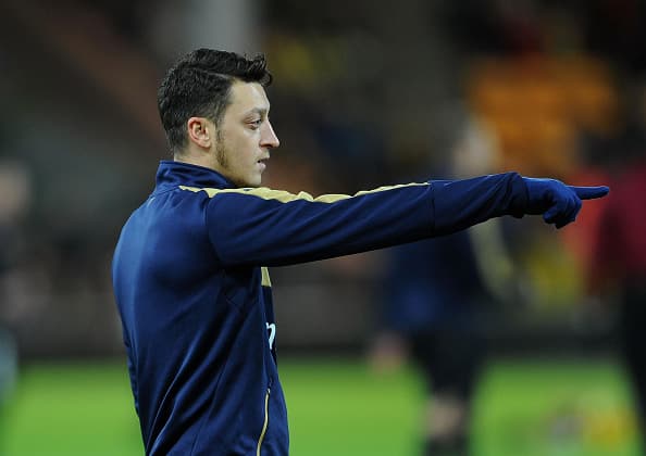 Tyske Mesut Özil er en af de spillere, som det rent faktisk lykkedes Arsenal at hente. (Getty Images)