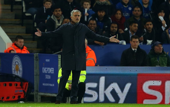 José Mourinho - højt at flyve, dybt at falde. [Catherine Ivill. Getty Images]