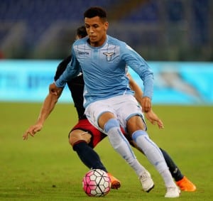 ROME, ITALY - SEPTEMBER 23: Ravel Morrison of SS Lazio in action during the Serie A match between SS Lazio and Genoa CFC at Stadio Olimpico on September 23, 2015 in Rome, Italy. (Photo by Paolo Bruno/Getty Images)
