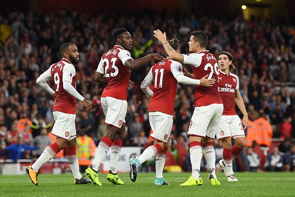 DRAMATISK kamp: Syv mål i Arsenals sæsonåbner