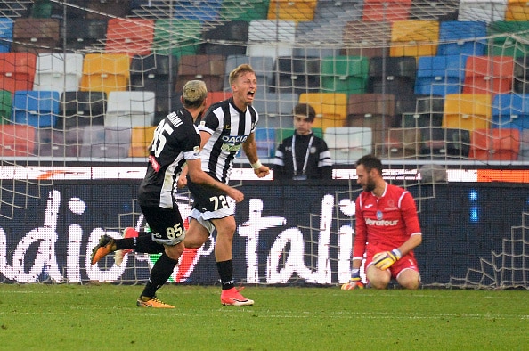 11 mål i vild pokalfest: Jens Stryger og Udinese videre i Italien