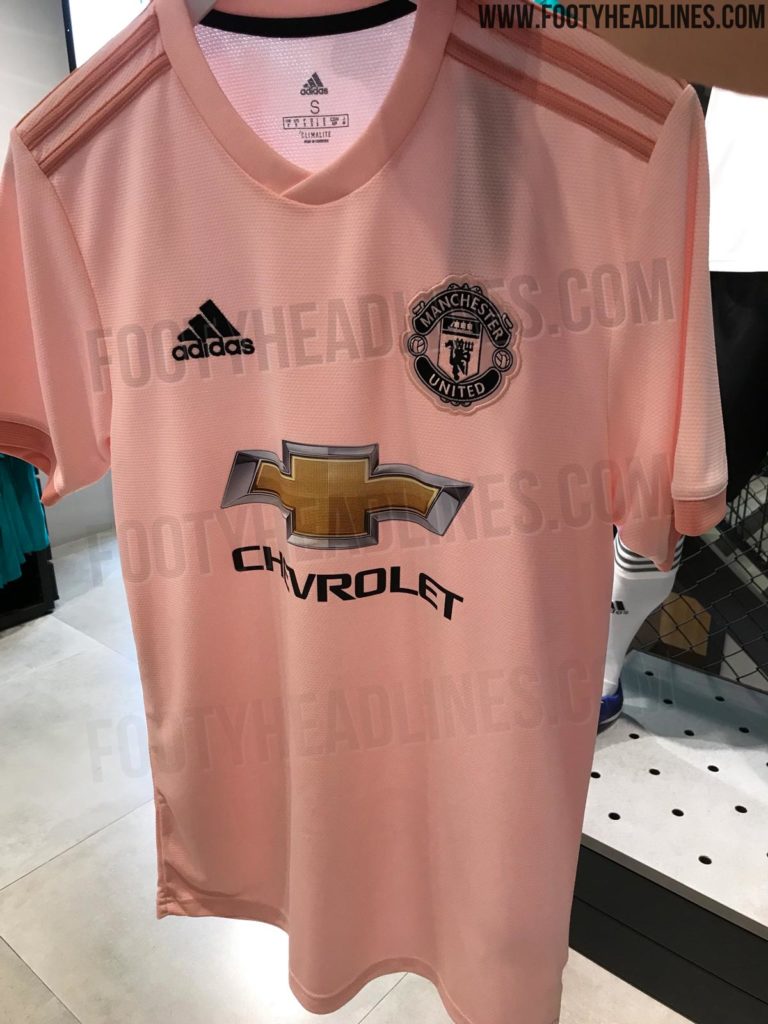 Manchester Uniteds nye trøje i den virkelige verden