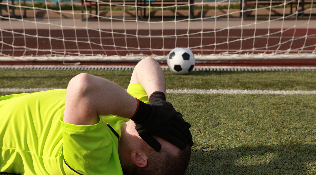 Fodboldspillere kan også blive ramt af stress