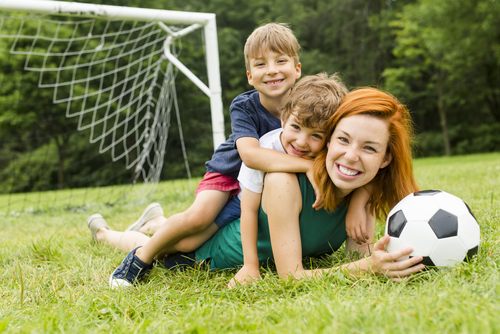 Fodbold og livet som mor kan godt gå hånd i hånd